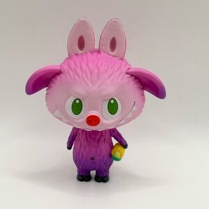 Pop Mart HOW2WORK Labubu The Monsters Animals Series Wild Boar Figure 3” Pink